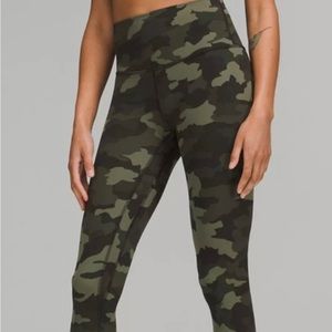 Lululemon align camo leggings. Size 4.